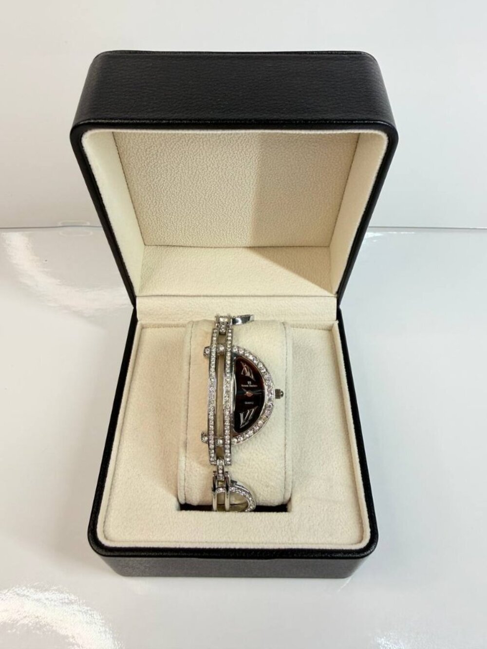 Victoria Sinclaire (VS) Crystal Accent Bracelet Watch